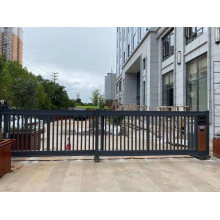 China Manufacturer Electric Driveway Entrance Aluminum Fence Gate Driveway Sliding Gate